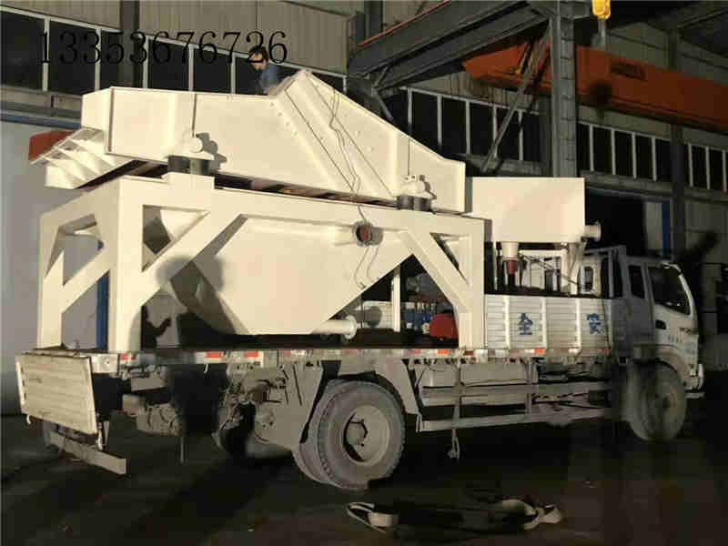 洗沙生產(chǎn)線中脫水篩可以把沙脫水到什么樣的程度？